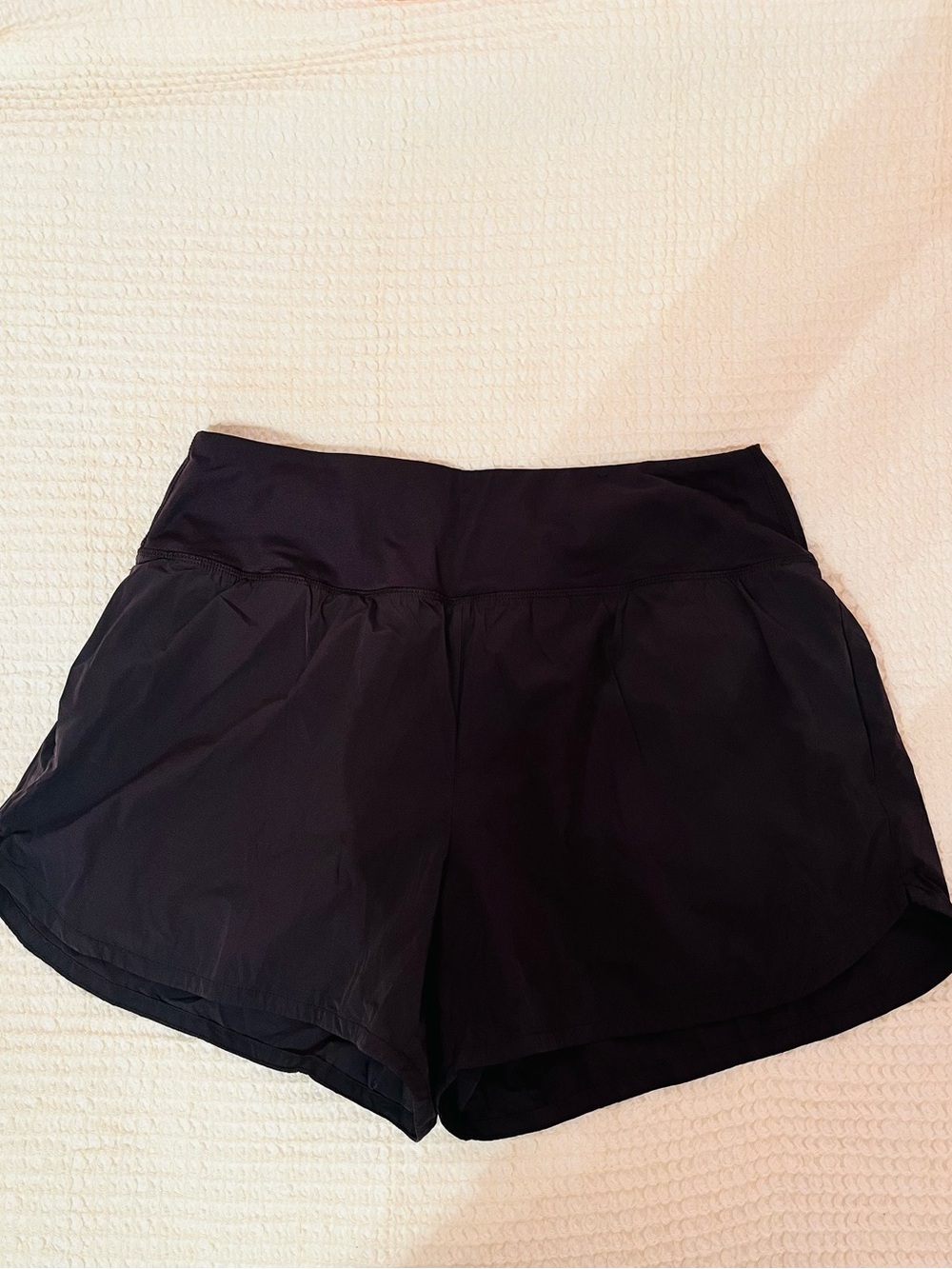 Spyder Black Women's Athletic Shorts with Wide Waistband